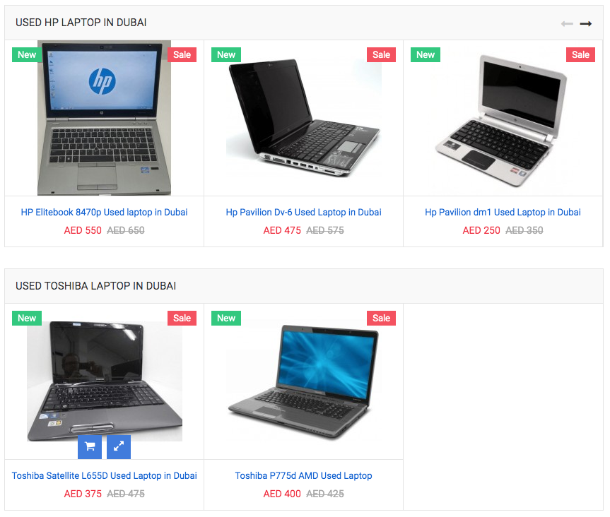 Toshiba Laptops Prices in Dubai UAE